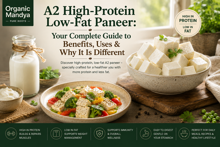 A2 High-Protein Low-Fat Paneer: Your Complete Guide to Benefits, Uses & Why It Is Different