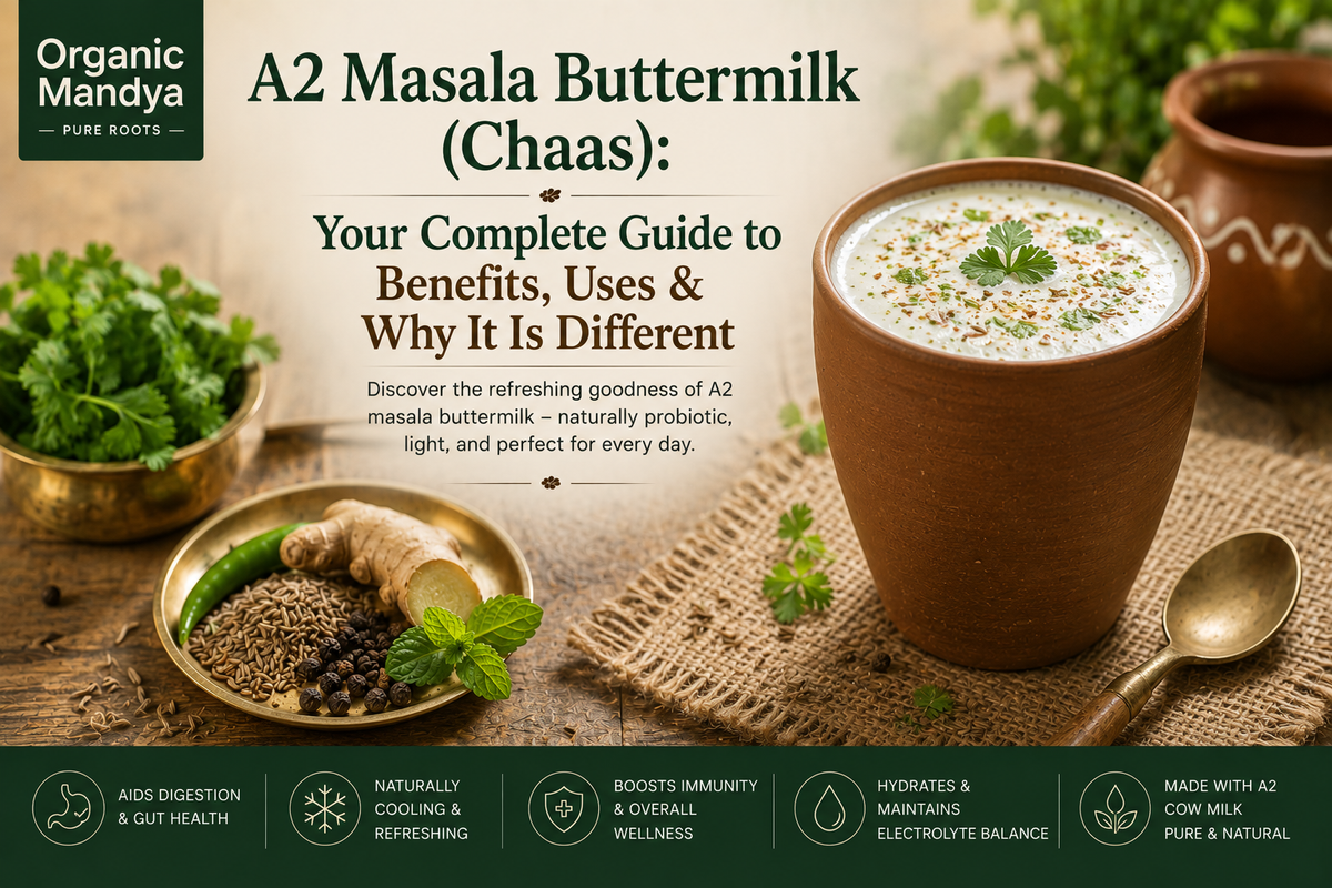 A2 Masala Buttermilk (Chaas): Benefits, Uses & How to Choose