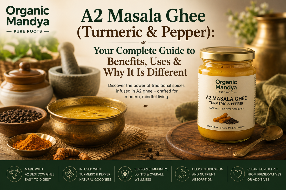 A2 Desi Cow Masala Ghee: Benefits, Uses & How to Choose