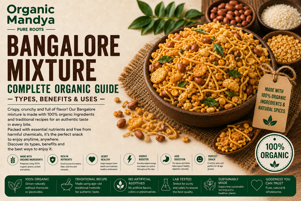 Bangalore Mixture: Your Complete Guide to Benefits, Nutrition & Why Organic Is Different
