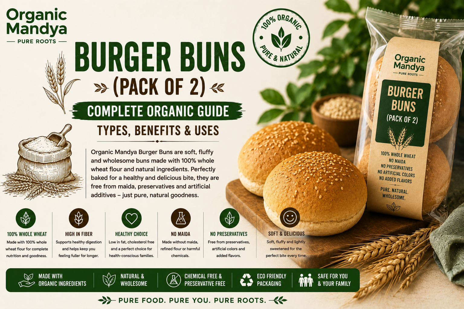 Burger Buns: Your Complete Guide to Benefits & Why Organic Is Different