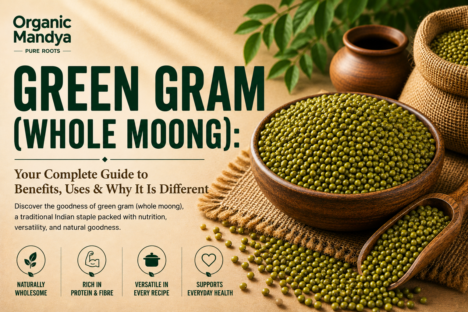 Green Gram (Whole Moong): Your Complete Guide to Benefits, Uses & Why It Is Different