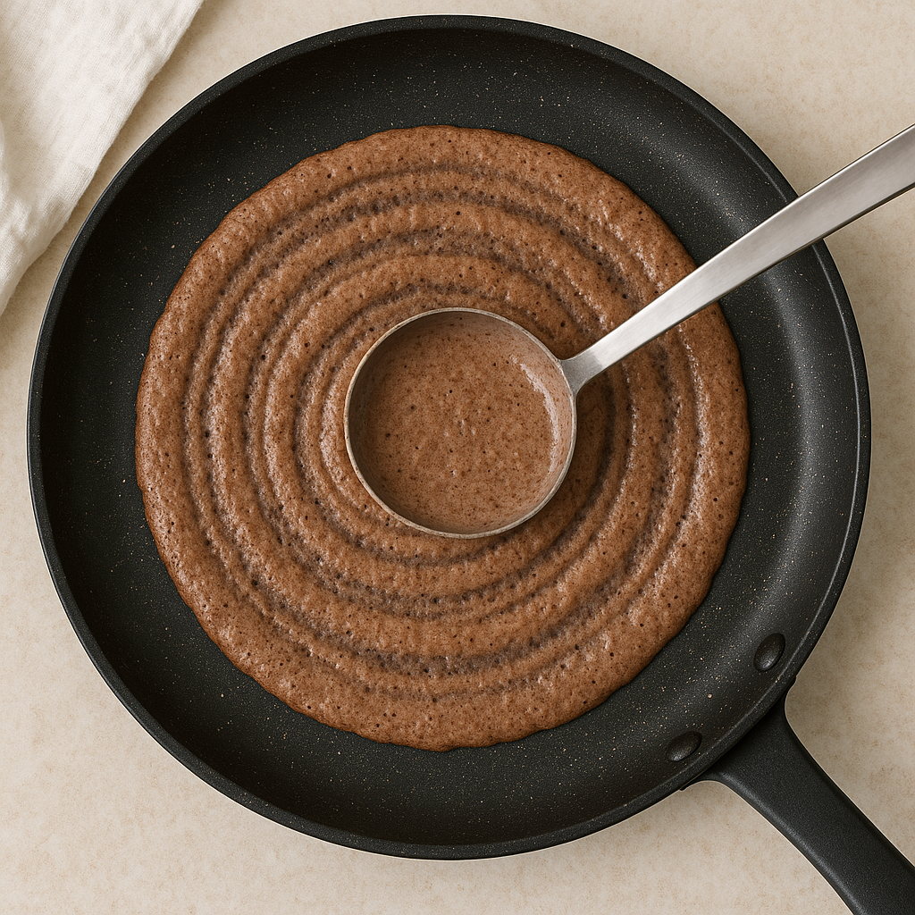 10-Minutes Instant Ragi Dosa Recipe