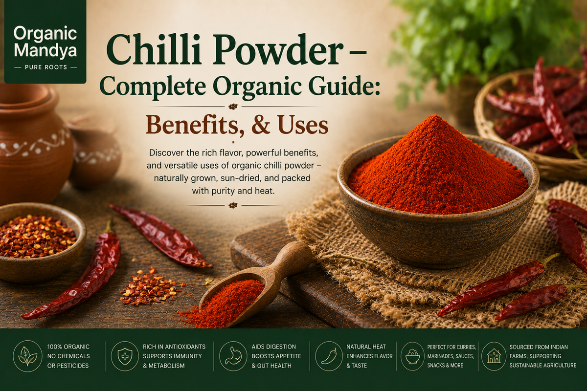Chilli Powder: Your Complete Guide to Benefits, Uses & Why Organic Is Different