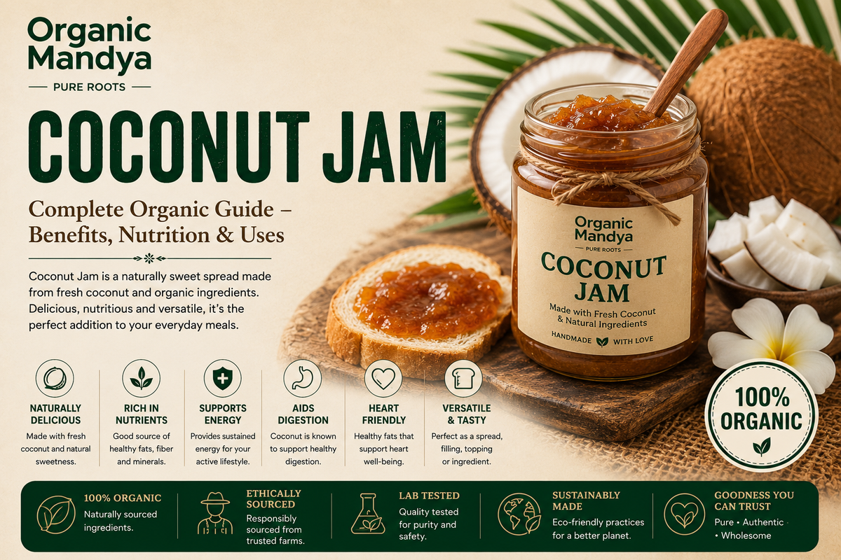 Coconut Jam: Your Complete Guide to Benefits, Uses & Why Organic Is Different