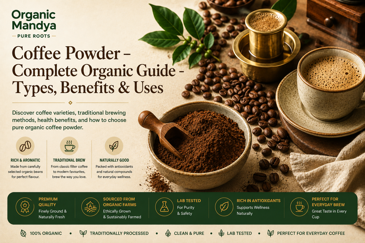 Coffee Powder: Your Complete Guide to Benefits, Uses & Why It Is Different