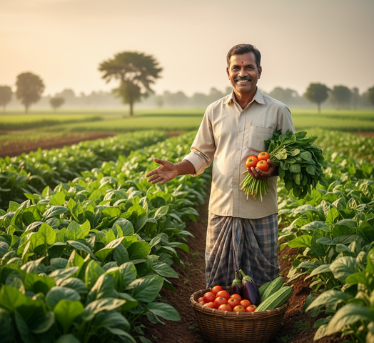 Mandya Farmer Krishnappa’s Organic Revolution: Growing Vegetables Naturally for Health and Prosperity