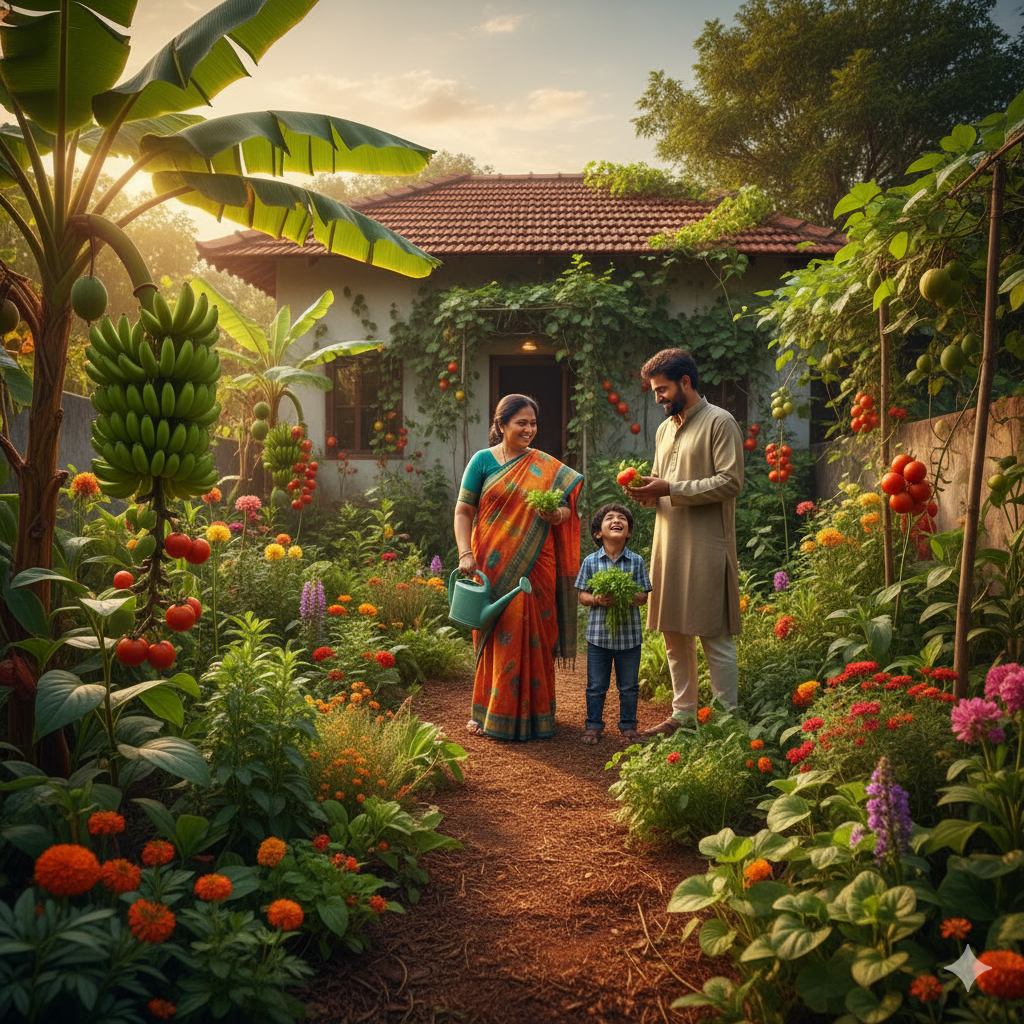 How to Grow a Fruits & Vegetable Forest in Your Front Yard: The Joy of Home Gardening