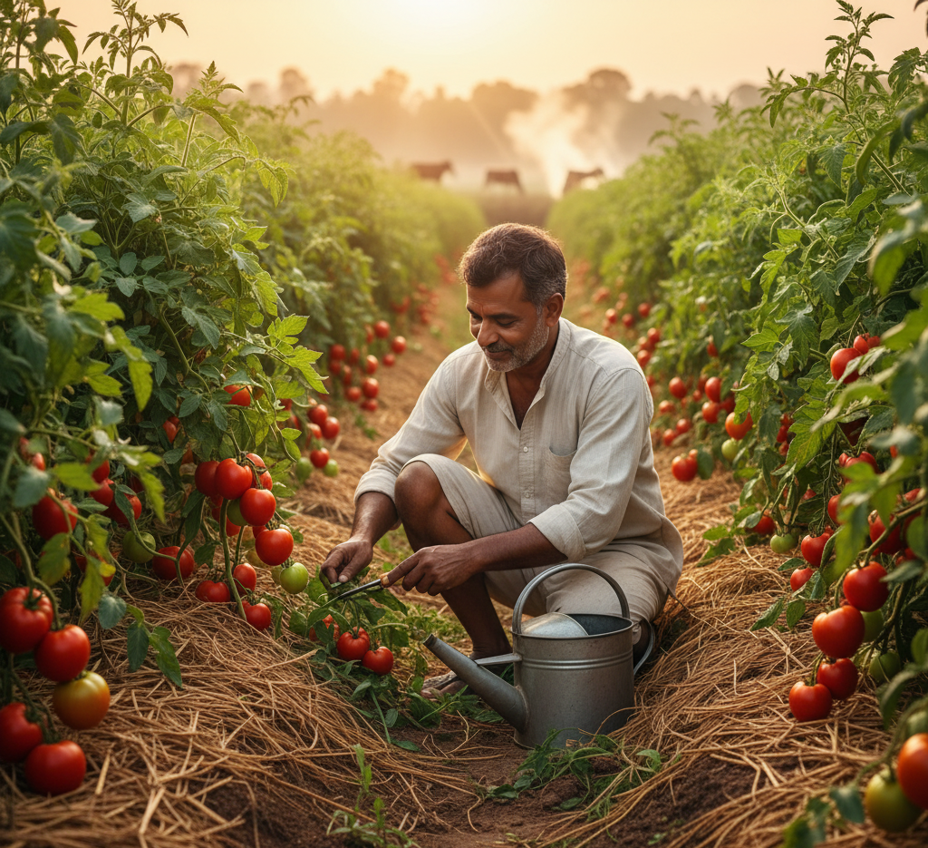 How to Get More Yield in Tomatoes: Organic Farming Techniques for High Productivity