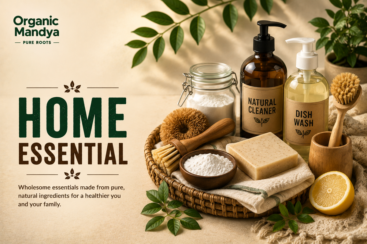Home Essentials: Complete Organic Guide | Types, Benefits & Uses