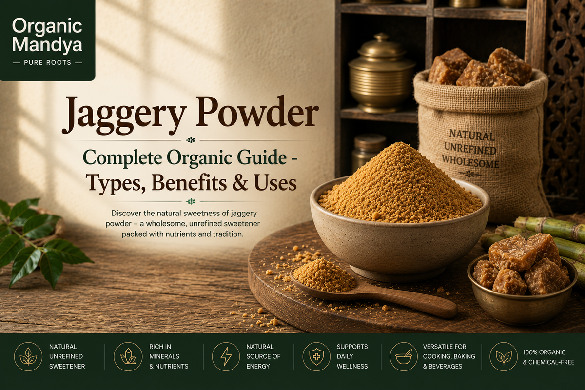 Jaggery Powder: Your Complete Guide to Benefits, Nutrition & Uses