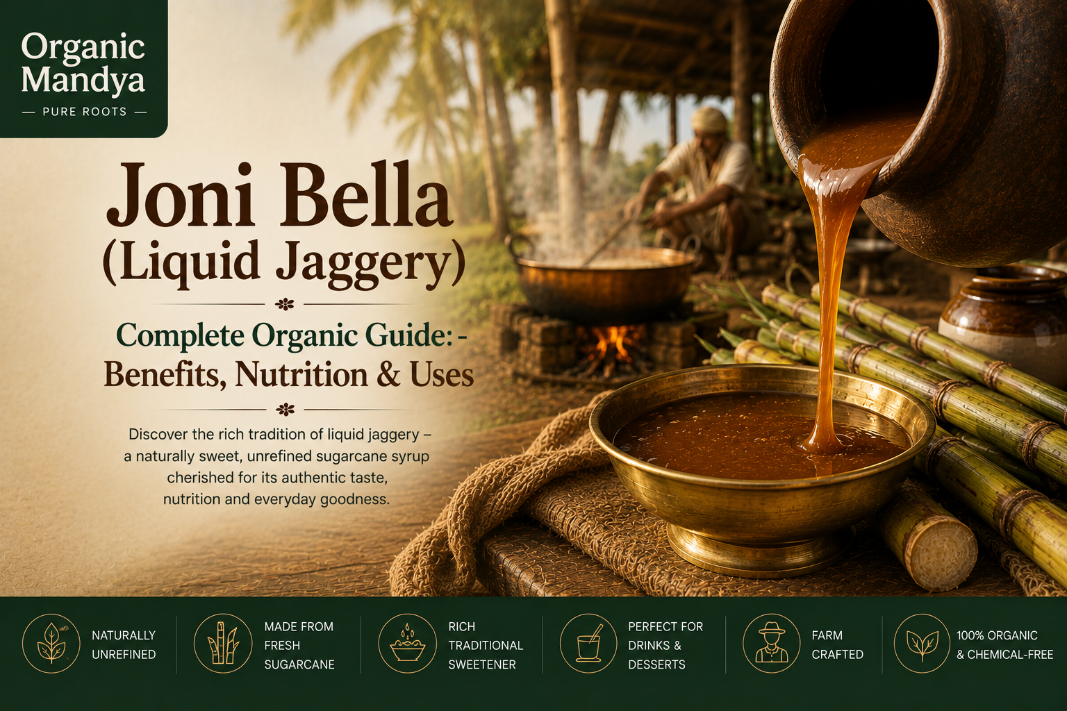 Joni Bella (Liquid Jaggery): Your Complete Guide to Benefits, Nutrition & Uses