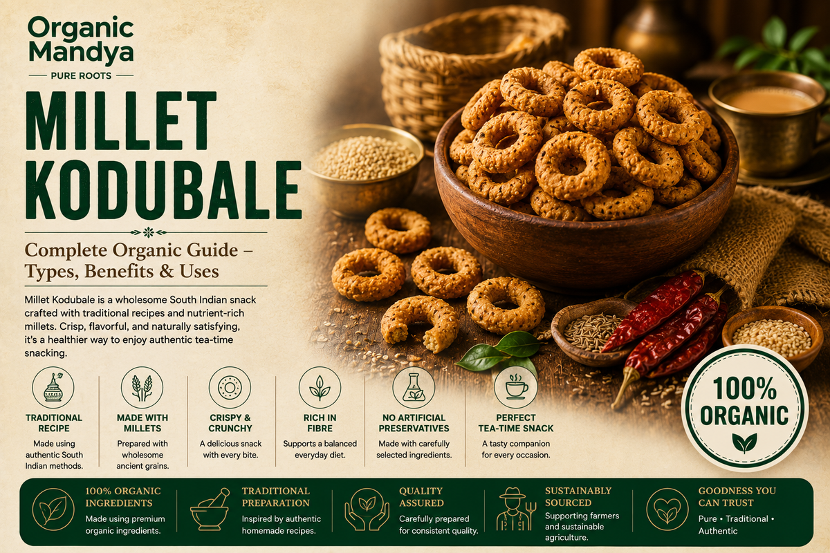 Millet Kodubale: Your Complete Guide to Benefits, Nutrition & Why Organic Is Different