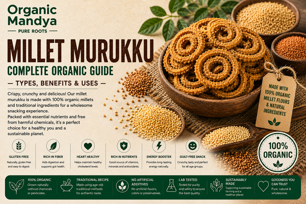 Organic Millet Murukku