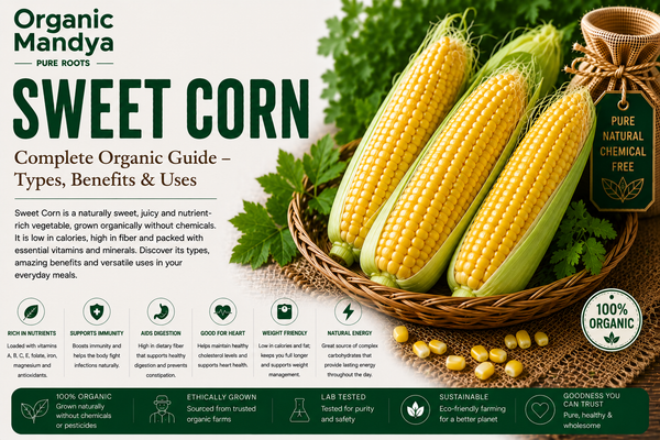 Organic Fresh Sweet Corn