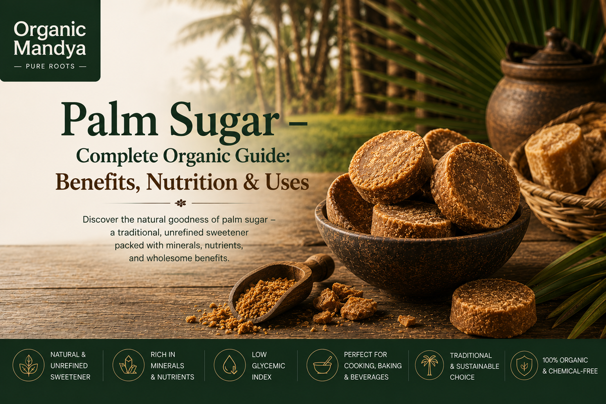 Palm Sugar: Your Complete Guide to Benefits, Nutrition & Uses