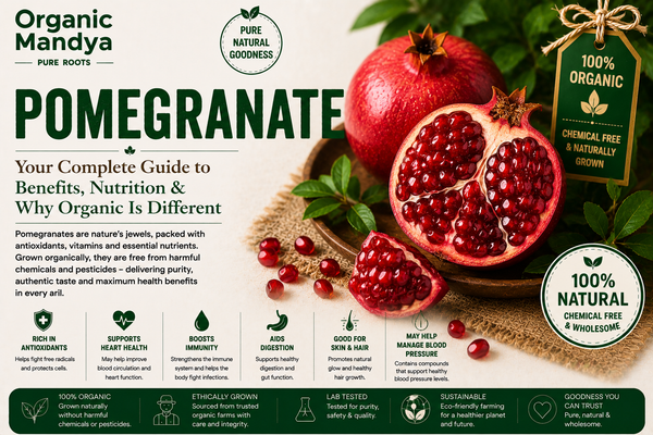Organic Pomegranate Nutrition Guide