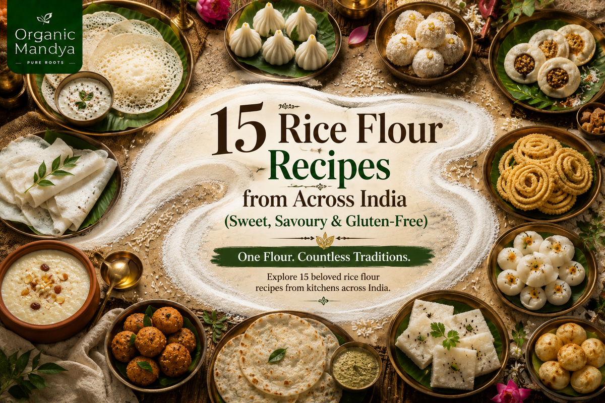 15 Rice Flour Recipes from Across India (Sweet, Savoury & Gluten-Free)