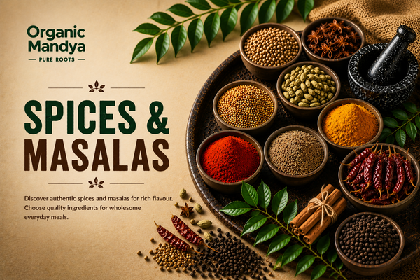 Organic Spices and Masalas