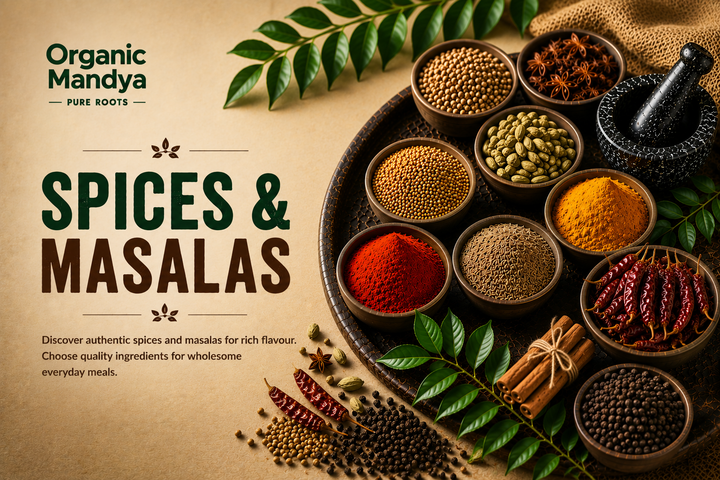 Spices & Masalas: Complete Organic Guide | Types, Benefits & Uses