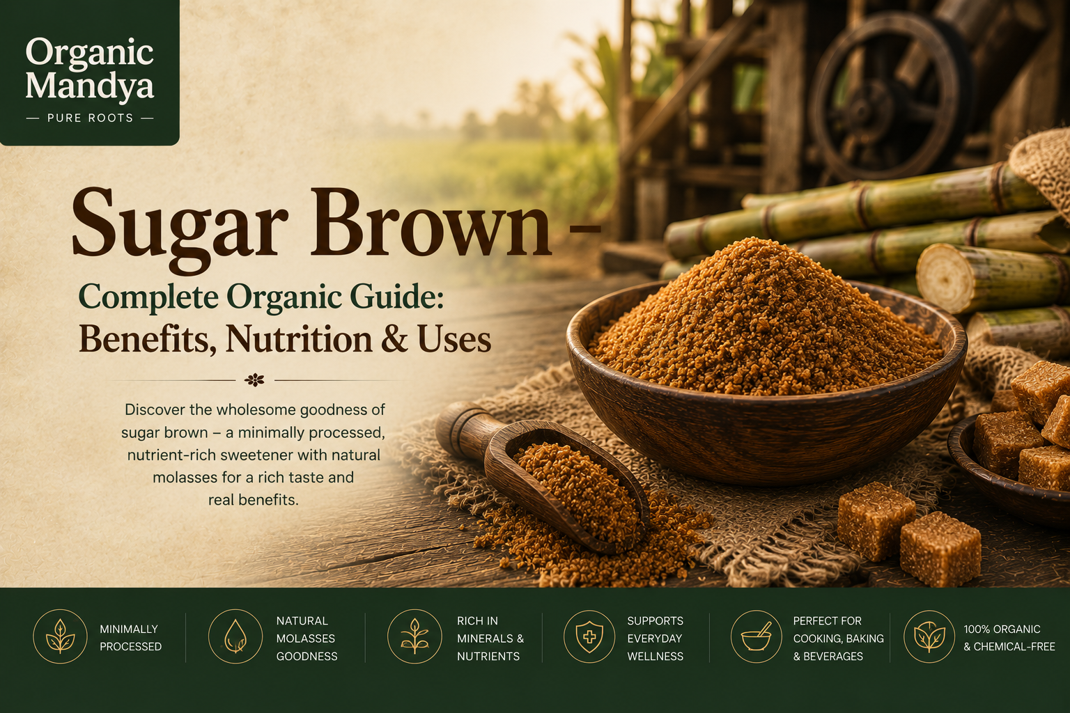Brown Sugar: Your Complete Guide to Benefits, Nutrition & Uses