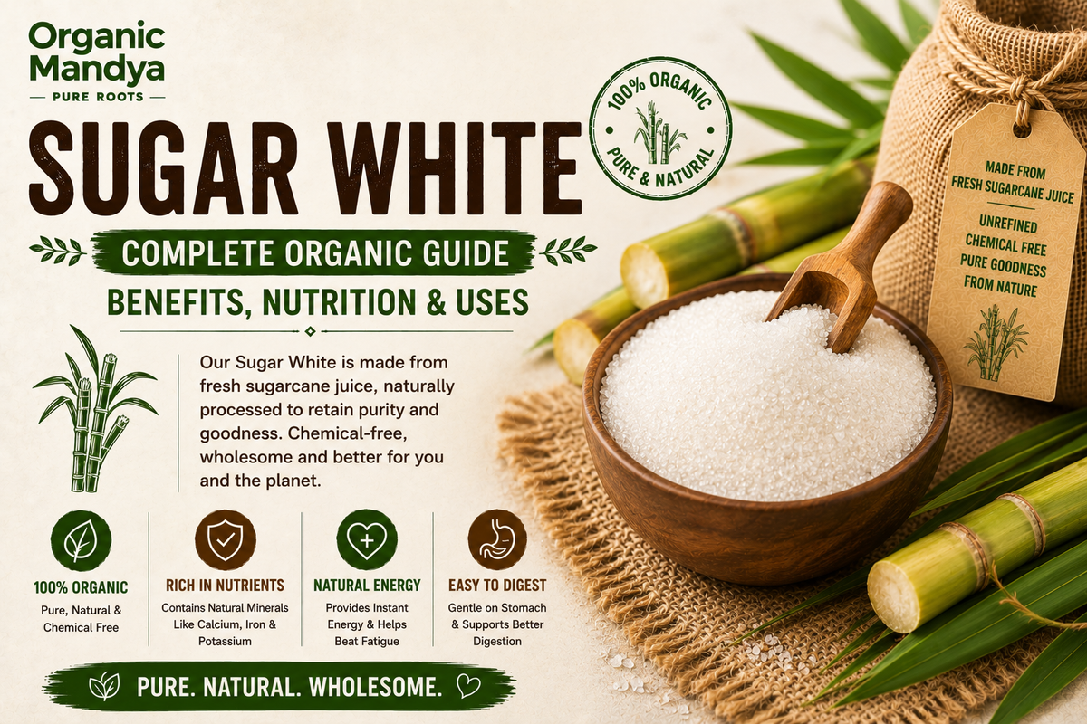 Organic White Sugar: Your Complete Guide to Benefits, Uses & Why Organic Is Different