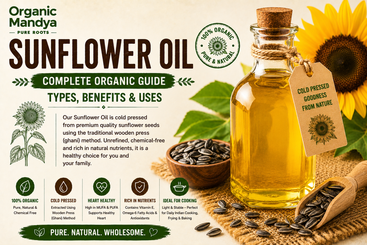 Sunflower Oil: Your Complete Guide to Benefits, Uses & Why Cold-Pressed Is Different