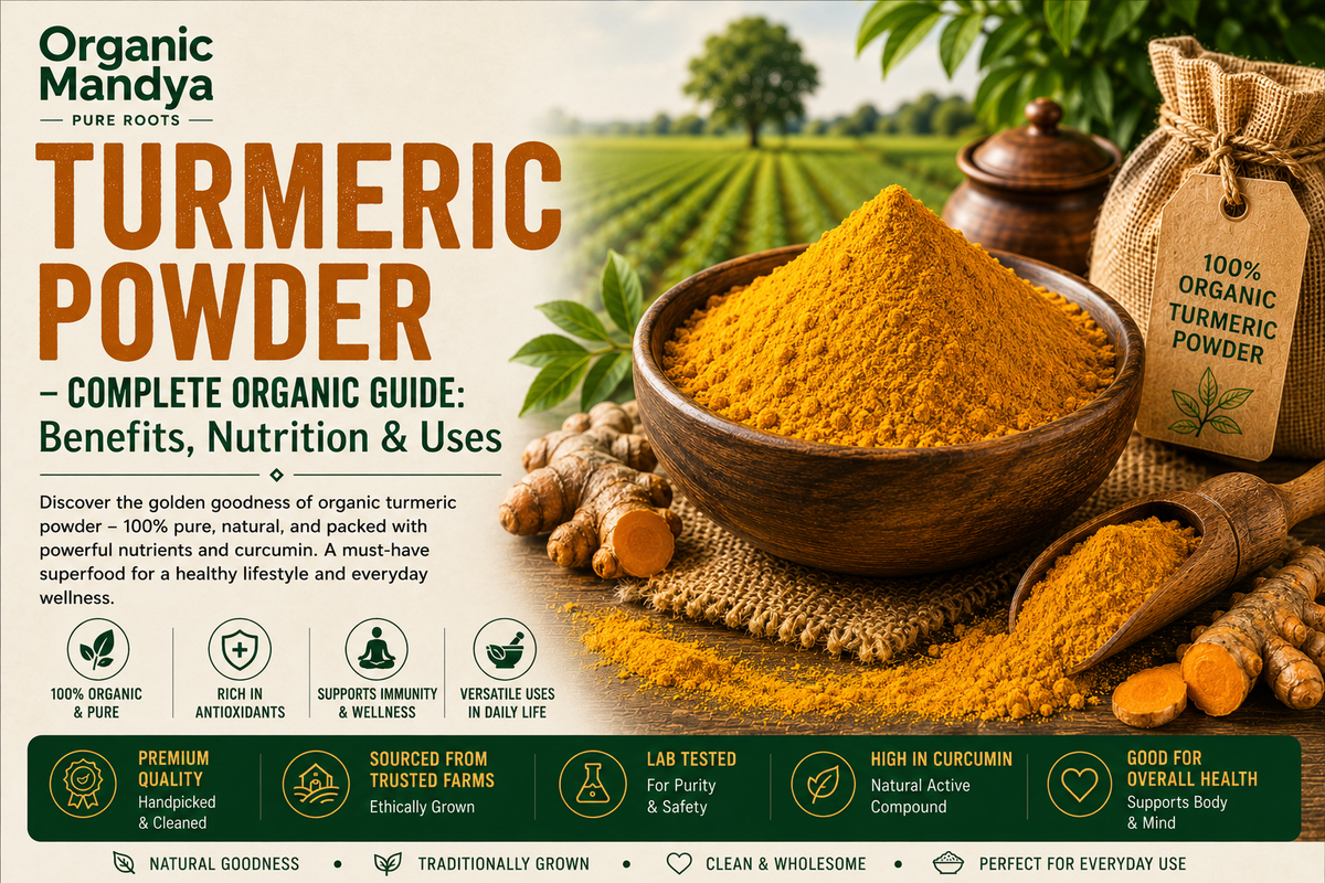 Turmeric Powder: Your Complete Guide to Benefits, Uses & Why Organic Is Different