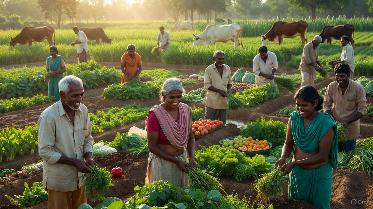 Empowering Farmers Through Sustainable and Organic Agriculture