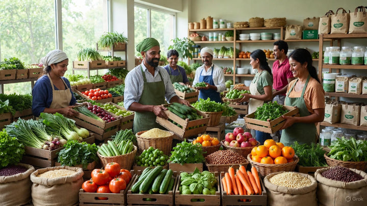 Organic Supermarket in Mandya: Where Farmers and Consumers Meet Over Food and Trust