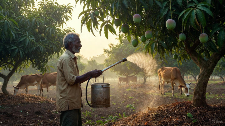 Jeevamrutha Mango Spray: Natural Farming Secrets for Healthier Mango Trees and Higher Yields