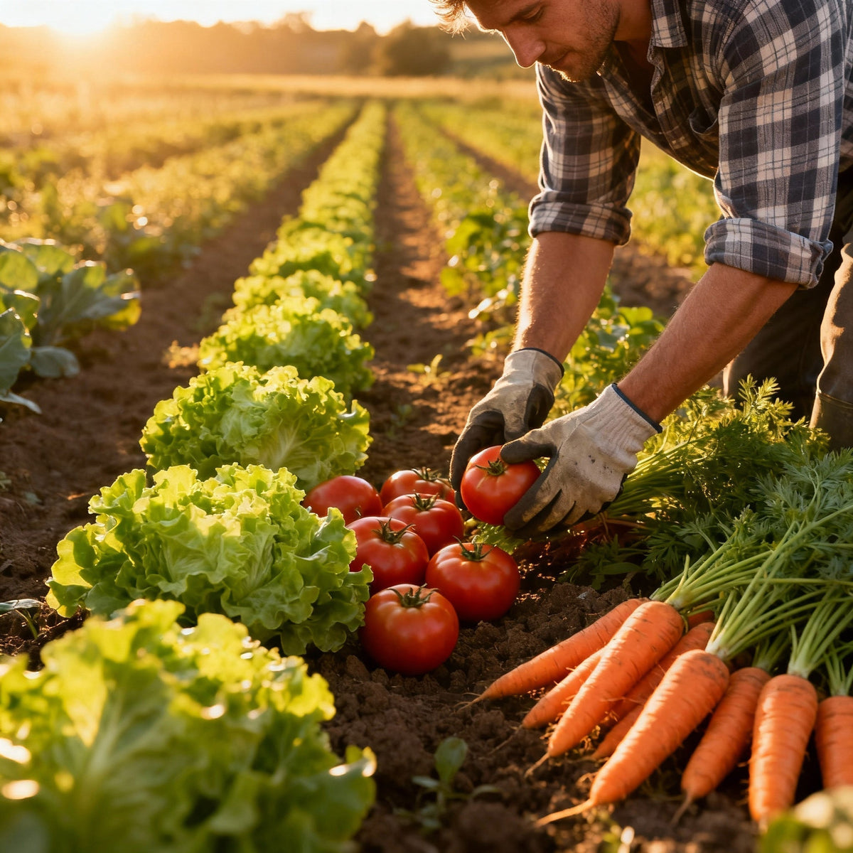 Organic Tomato Harvesting: How Organic Mandya Brings Fresh Produce from Farm to Store