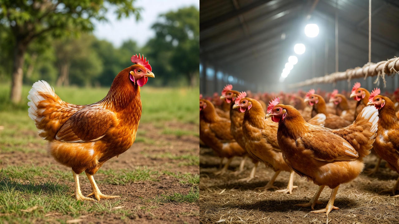 Natti Koli vs. Farm Chicken: The Organic Difference in Poultry Farming
