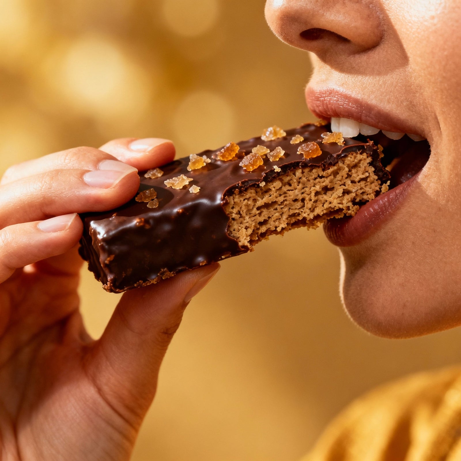 Jaggery Dark Chocolate Protein Bar Recipe | Naturally Sweet Energy Bars Made with Organic Ingredients