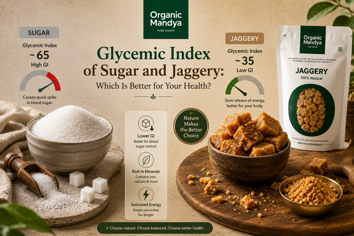 Glycemic Index of Sugar and Jaggery: Which Is Better for Your Health?