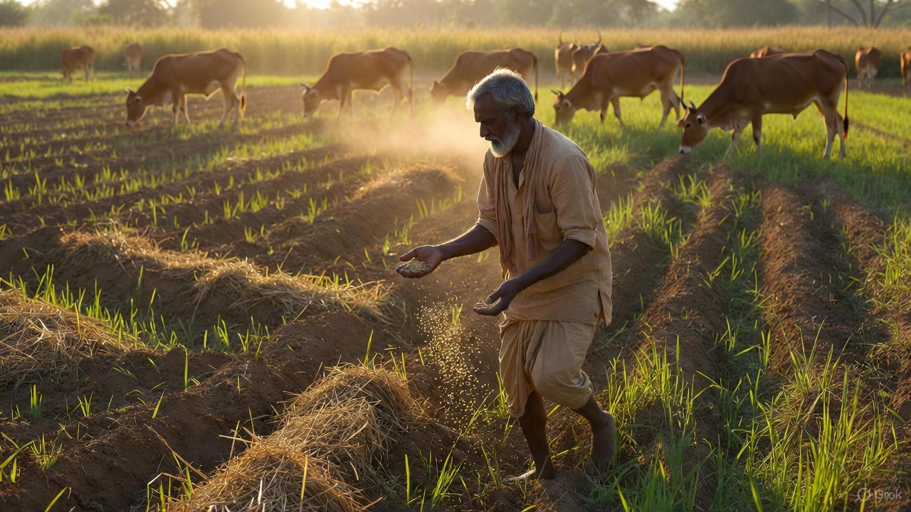 Sowing Foxtail Millets: A Farmer’s Guide to Organic Farming and Sustainable Living