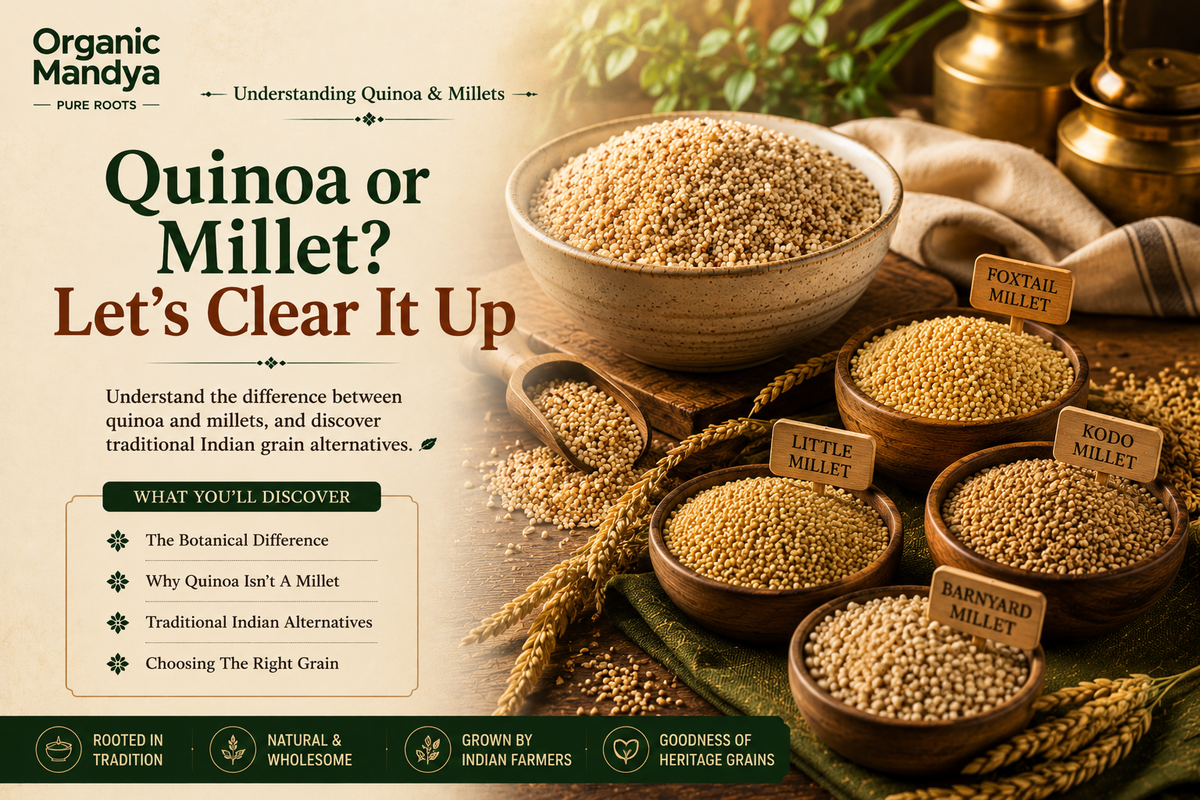 Is Quinoa a Millet? The Botanical Truth + Better Indian Alternatives