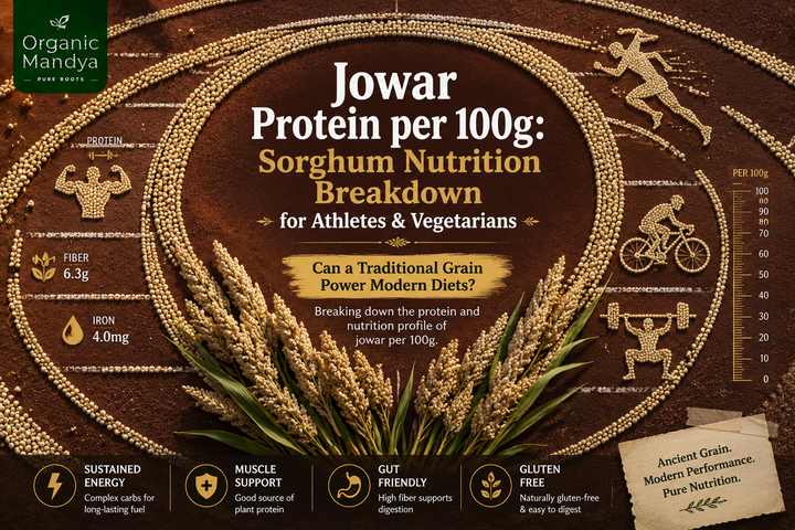 Jowar Protein per 100g: Sorghum Nutrition Breakdown for Athletes & Vegetarians
