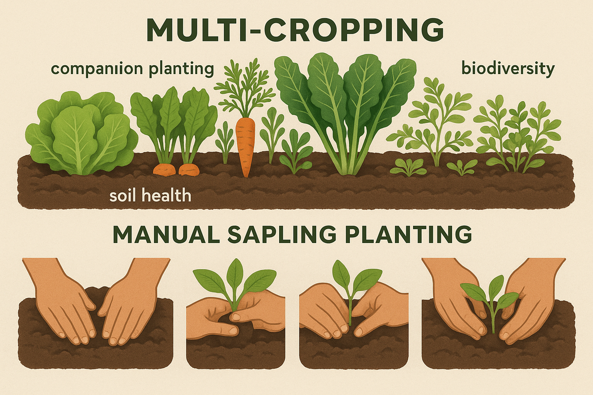 Sustainable Multi-Cropping Techniques: A Smarter Way to Grow More with Less