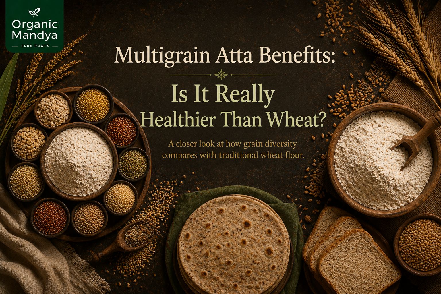 Multigrain Atta Benefits: Is It Really Healthier Than Wheat?