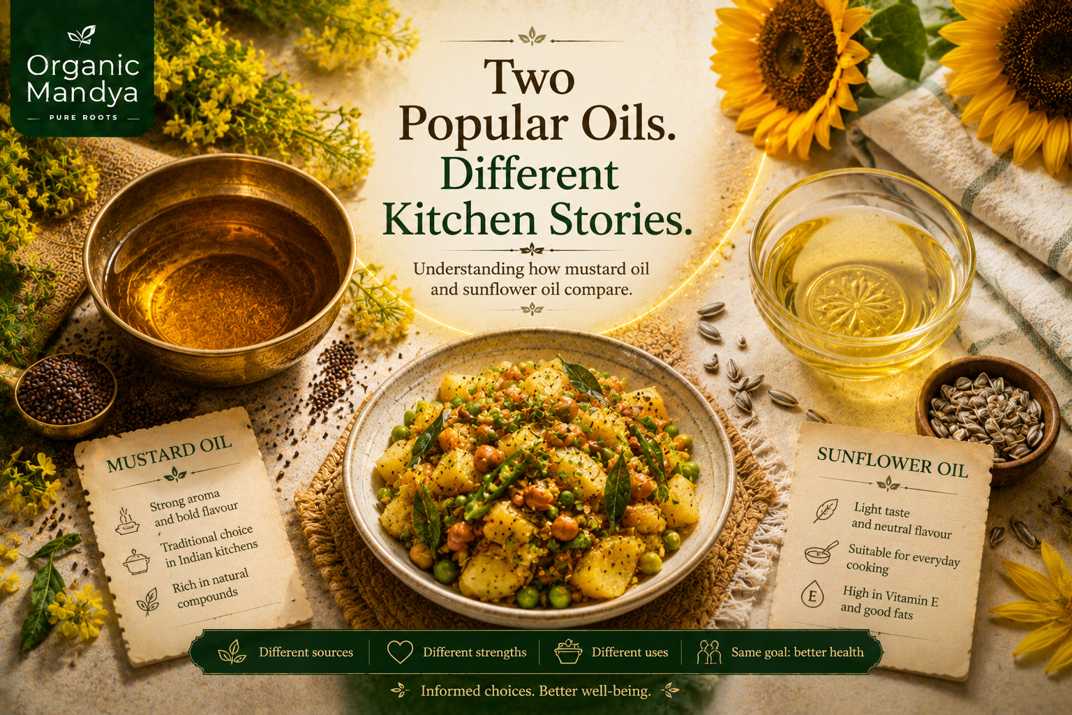 Mustard Oil Vs Sunflower Oil: Which Is Better for Your Health?