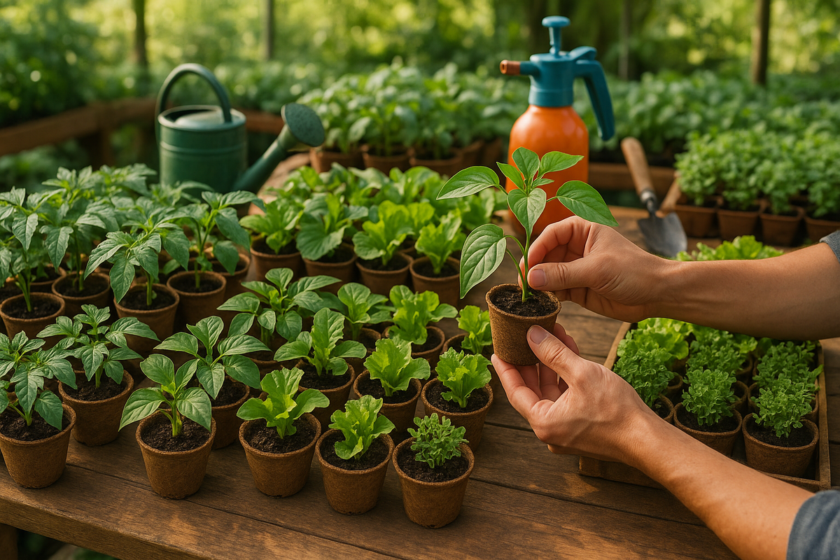 Planting the Seeds of Sustainable Farming: Choosing Healthy Saplings for Better Harvests