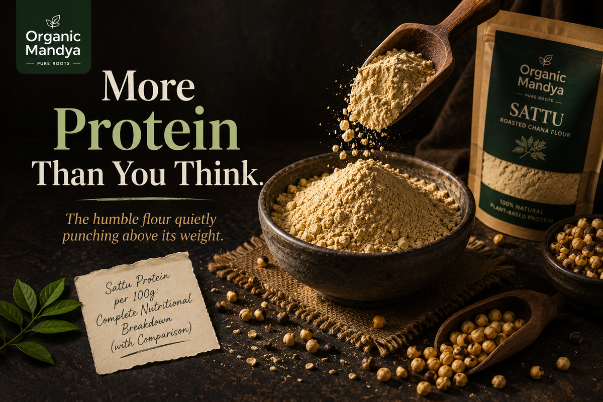 Sattu Protein per 100g: Complete Nutritional Breakdown (with Comparison)