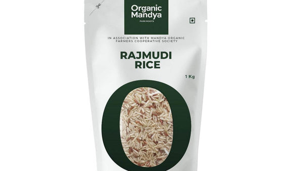 Rajmudi Rice – Unpolished Traditional Rice Rich in Fiber