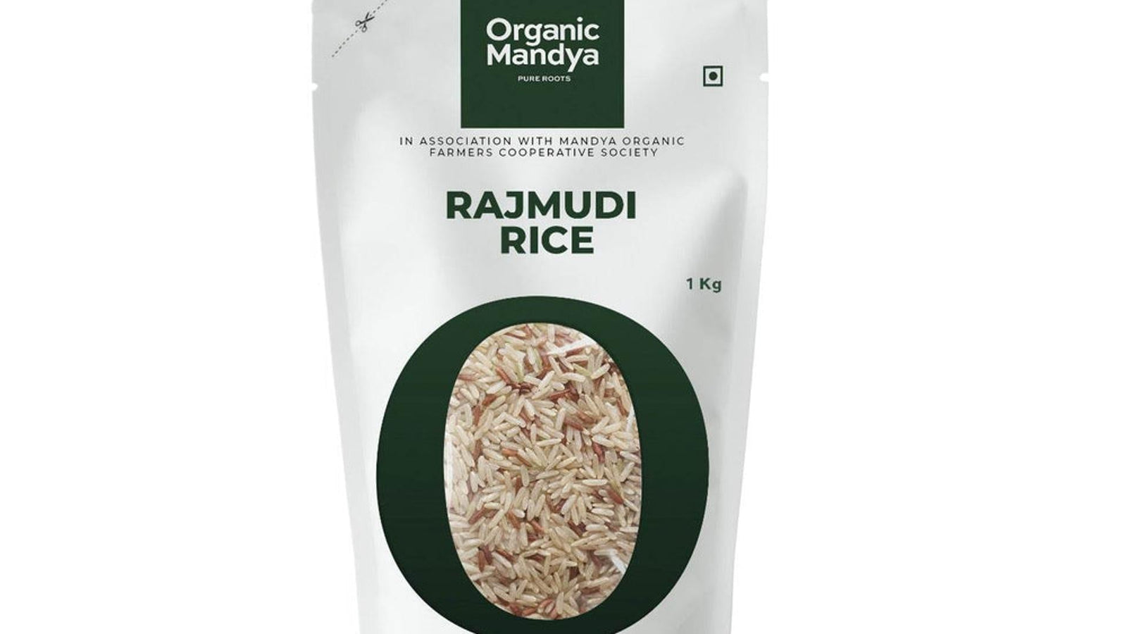 Buy Organic Rajmudi Rice - Unpolished,  & High-Fiber Grain