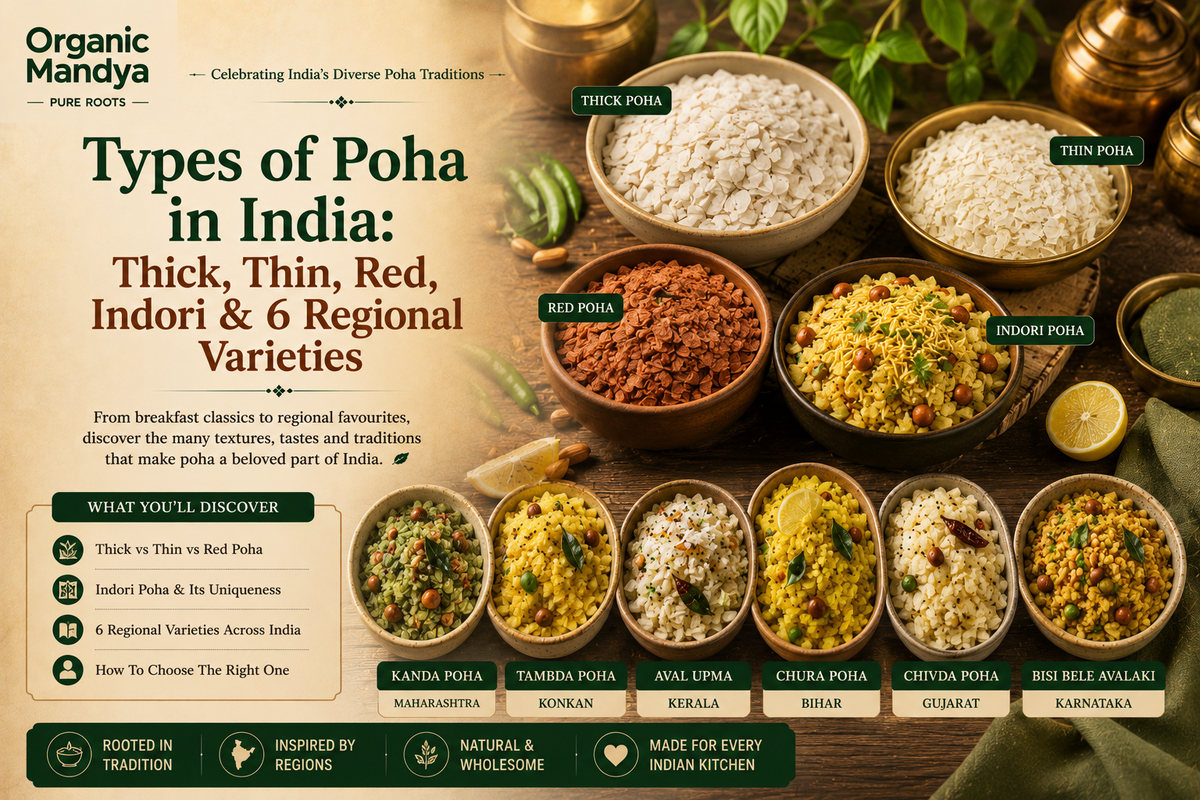 Types of Poha in India: Thick, Thin, Red, Indori & 6 Regional Varieties