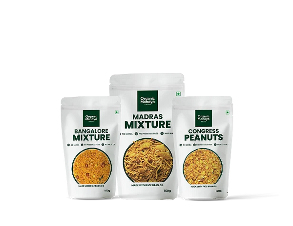 Buy Healthy Snacks Online | Millet Murukku, Kodubale, Nippattu & Roasted Nuts