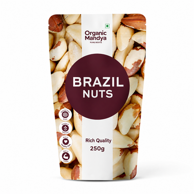 Organic Mandya Brazil Nuts (Whole)