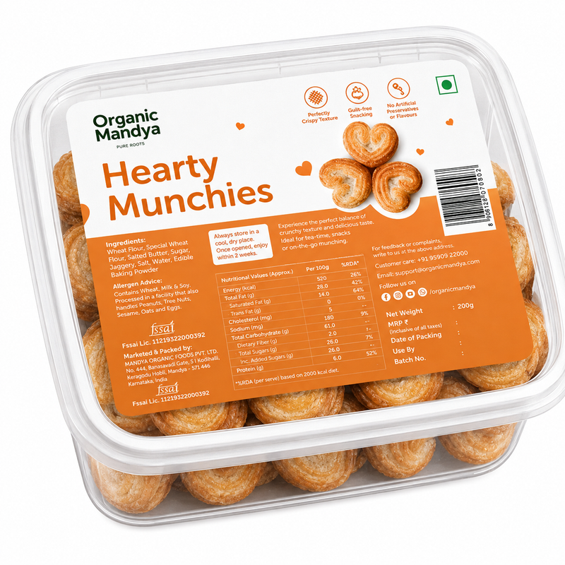 Organic Mandya Hearty Munchies