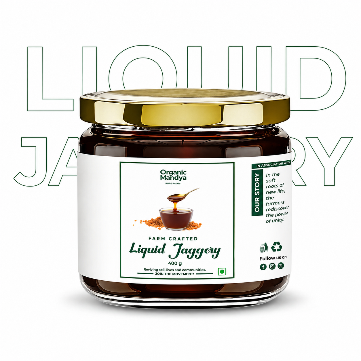 Joni Bella (Liquid Jaggery) | 400g Jar
